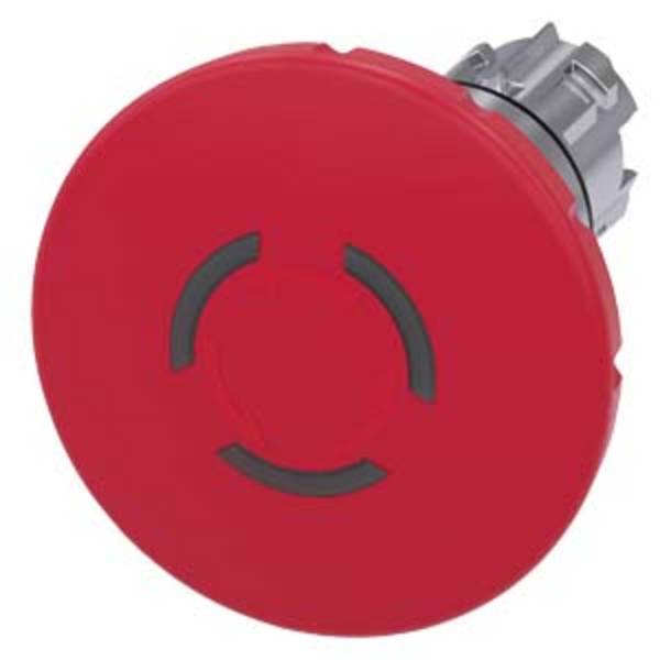 Siemens 3SU1051-1JB20-0AA0 Nødstopstast kan belyses IP66, IP67, IP69/IP69K 1 stk