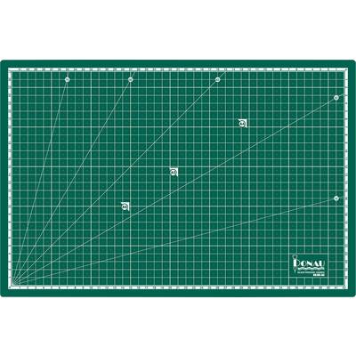 Donau Elektronik Skæremåtte (L x B) 450 mm x 300 mm Grøn 1 stk