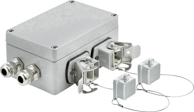 Weidmüller IE-OM-V05M-K21-2S Universalkabinet 125 x 136 x 57 Metal Grå 1 stk Piece