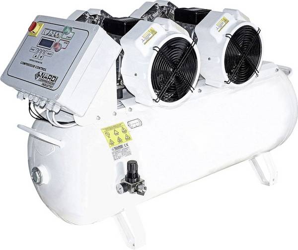 Aerotec AEROMEDIC XTR 8V 270 L Trykluftkompressor 270 l 10 bar