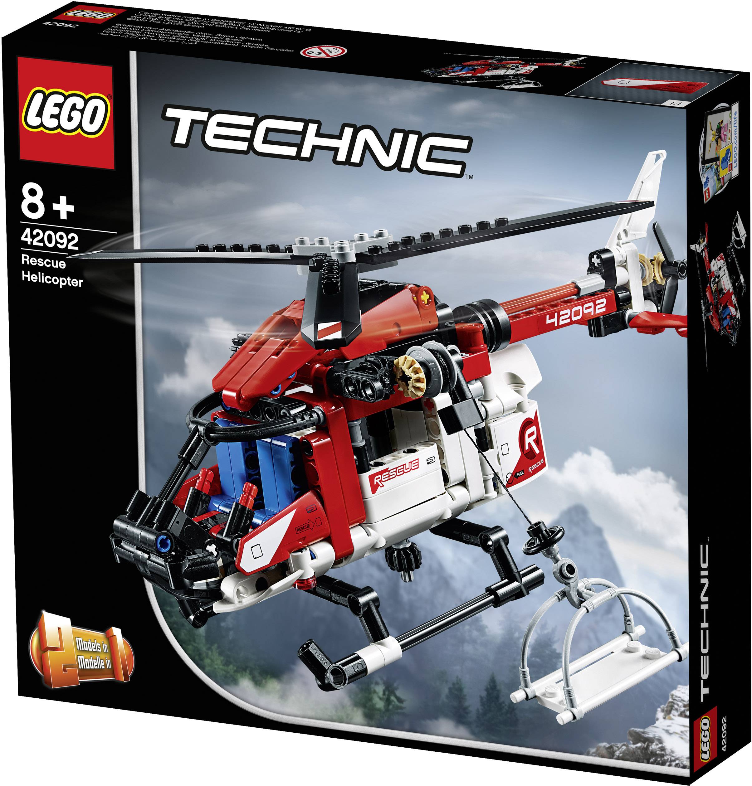 LEGO® TECHNIC Redningshelikopter | Conradelektronik.dk