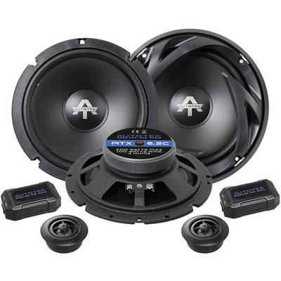 Autotek ATX 6.2C 2-vejs indbygningshøjtalersæt 200 W Indhold: 1 Set