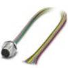 Phoenix Contact 1405221 Sensor- /aktor-stikforbinder til indbygning M12 0.50 m Pol-tal (RJ): 8 1 stk Piece