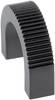Mentor 3210.1003 Fingerhåndtag Sort (L x B x H) 35 x 9.5 x 27 mm 1 stk