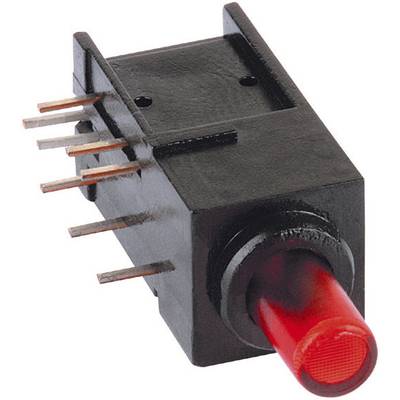 Mentor 1844.6835 R-T Trykknap 60 V DC/AC 0.5 A 2 x On/(On) Tastende Grøn 1 stk