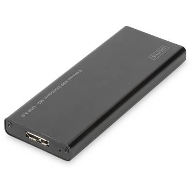 Digitus DA-71111 M.2 SSD-kabinet USB-A (USB 3.0) 5 GBit/s M.2 SATA 2230, 2242, 2260, 2280 DA-71111