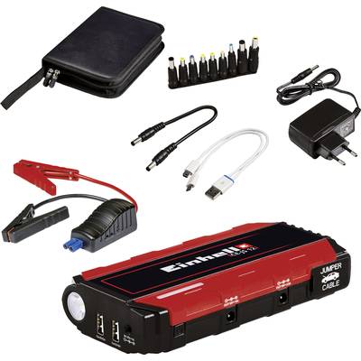 Einhell Hurtigstartsystem CE-JS 12 1091521 Startstrøm (12 V): 200 A USB-stikdåse 2x , Opladningsindikator