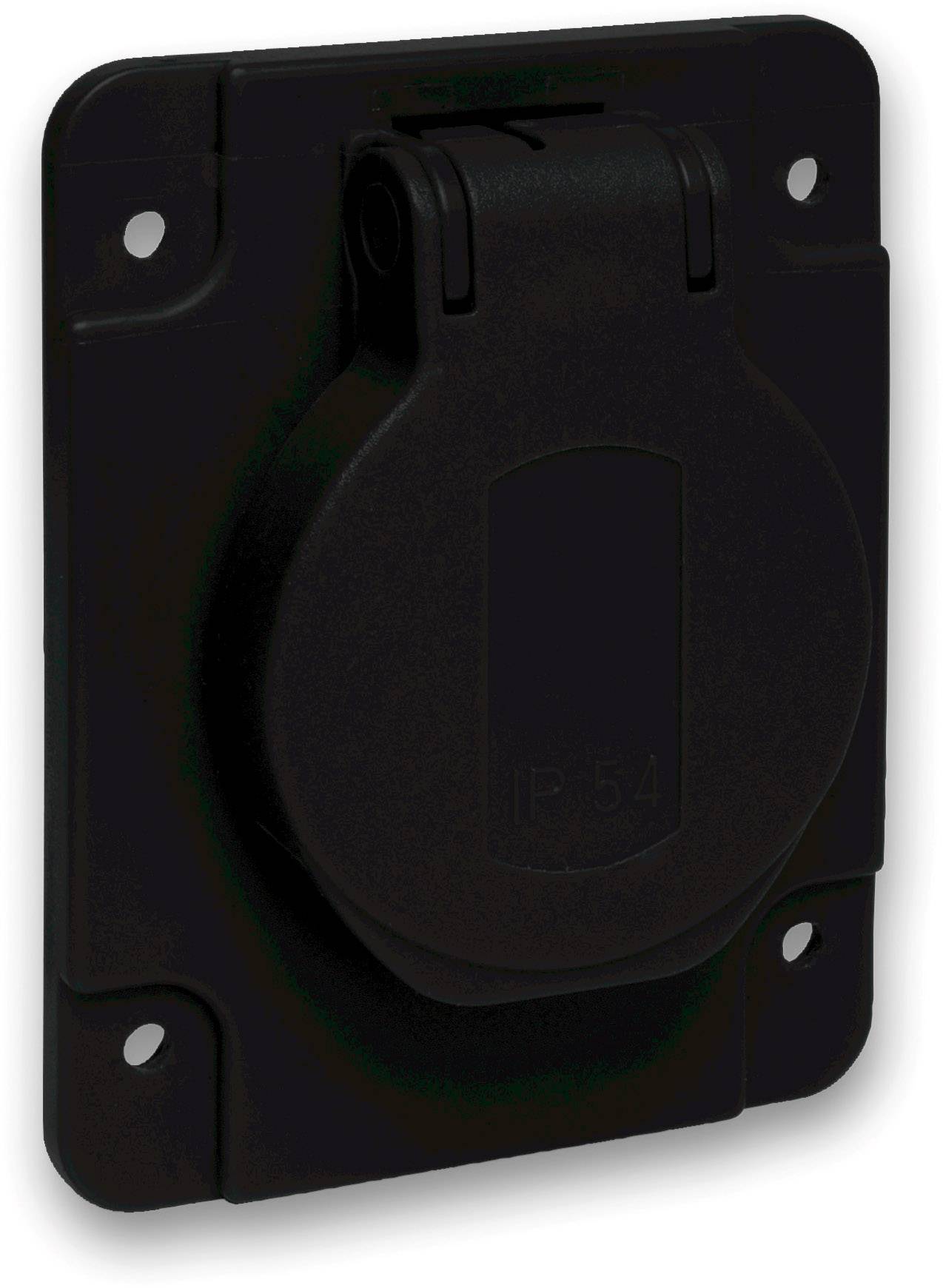 Schneider Electric PKS61N Stikkontakt IP54, IK08 Sort
