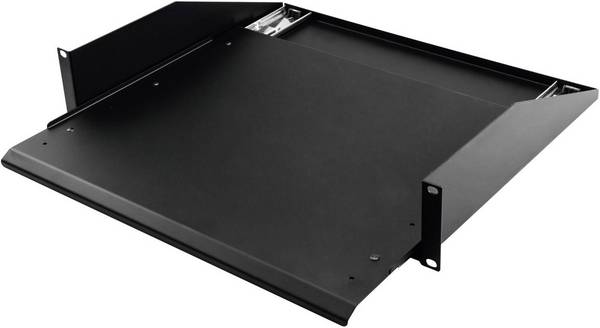 Rack-akivering Eurolite 30100839 Rackboden 2HE ausziehbar 2 U