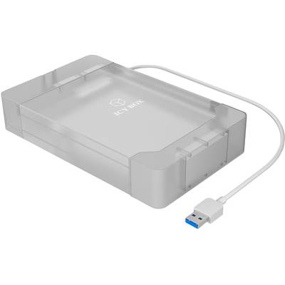 ICY BOX 60341 6.35 cm (2.5 tommer)-harddiskkabinet 2.5 tommer, 3.5 tommer USB-A (USB 3.2 Gen 1)