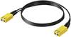 Weidmüller 1273430005 Glasfiber Lyslederkabel Tilslutningskabel 0.50 m Sort [1x SC-RJ stik - 1x SC-RJ stik] 980/1000 µ