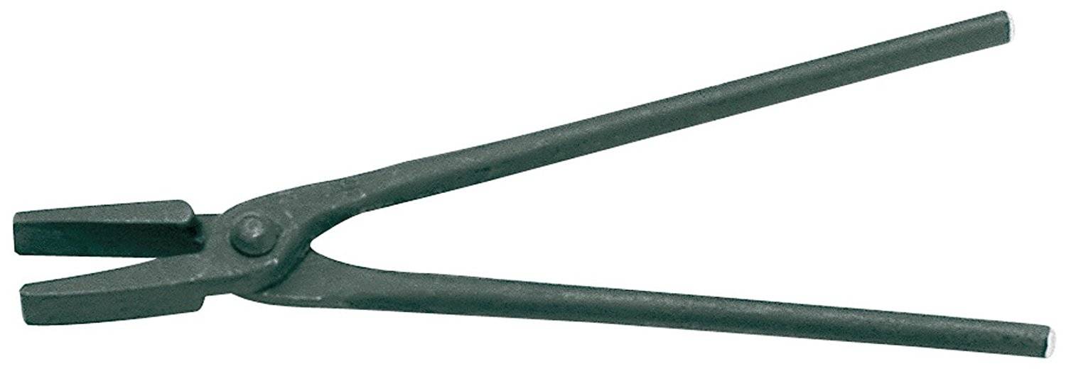 Metalltang med lange håndtag og flade kæber, egnet til at gribe eller klippe genstande.