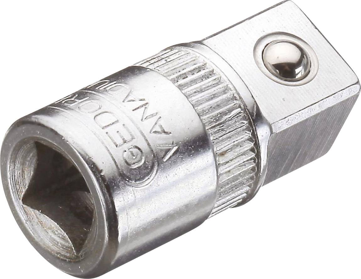 Metaladapter til fastnøgler med firkantet åbning. Egnet til at forbinde værktøjer med forskellige størrelser.