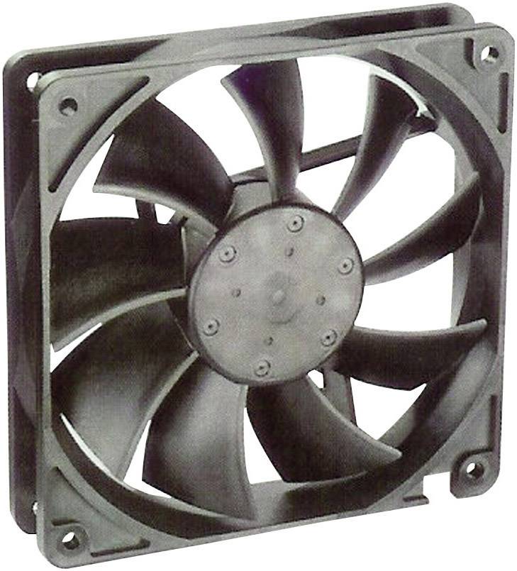 NMB Minebea 4710KL-05W-B50 Aksial ventilator 24 V/DC 195 m³/h (L x B x H) 119 x 119 x 25 mm