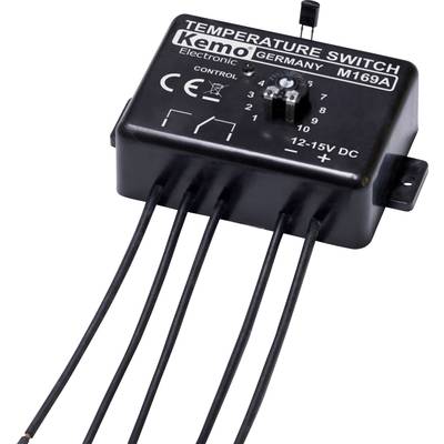 Kemo M169A Temperaturkontakt Byggemodul 12 V/DC 0 - 100 °C