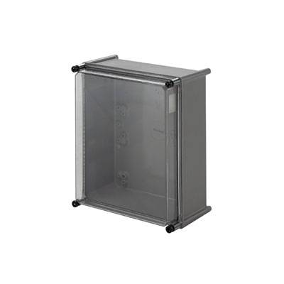 Weidmüller TBF 37/30/18 TRSP 0500800000 Universalkabinet 302 x 372 x 175 Polyester Lysegrå, Transparent 1 stk