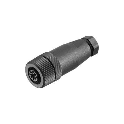 Weidmüller 1007090000 Sensor-, aktuator-stik, M12 Tilslutning, lige Pol-tal (RJ): 5 1 stk