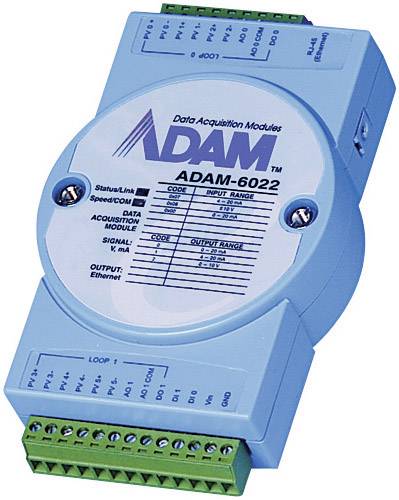 Advantech ADAM-6015 Indgangsmodul Pt100 Antal indgange: 7 x 12 V/DC, 24 V/DC