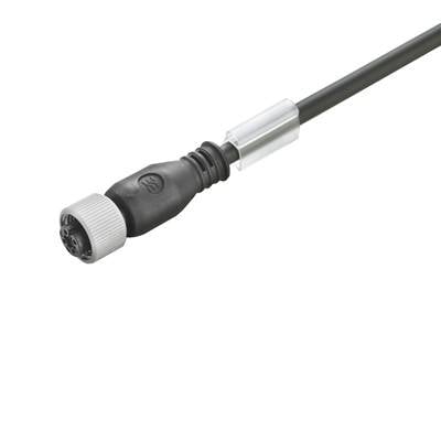 Weidmüller 1108730150 Sensor-, aktuator-stik, M12 Tilslutning, lige 1.50 m Pol-tal (RJ): 3 1 stk