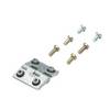Weidmüller MOPL K1 N FE Mounting plate (L x B) 52 mm x 61 mm Stålplade Sølv 1 stk