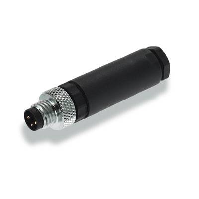 Weidmüller 1803860000 Sensor-, aktuator-stik, M8 Stik, lige Pol-tal (RJ): 3 1 stk