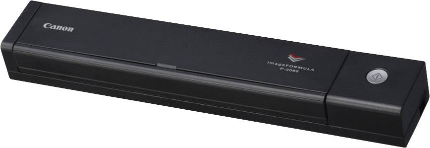 En bærbar Canon dokumentscanner i rektangulær form, egnet til digital scanning af papirdokumenter.
