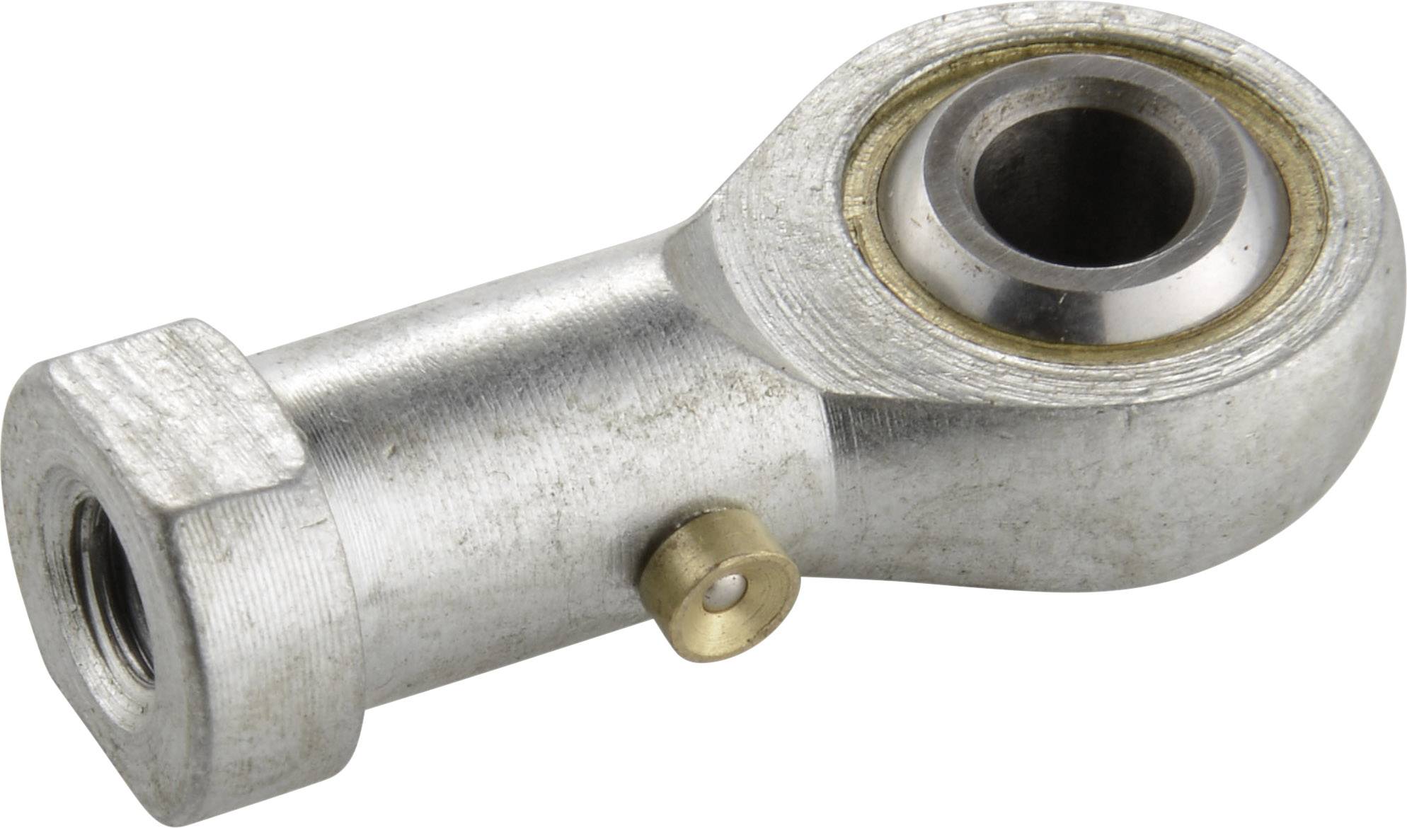 Et metalisk kubled med cylindrisk gevind, velegnet til mekaniske forbindelser og anvendelser inden for forbindelsesteknologi.
