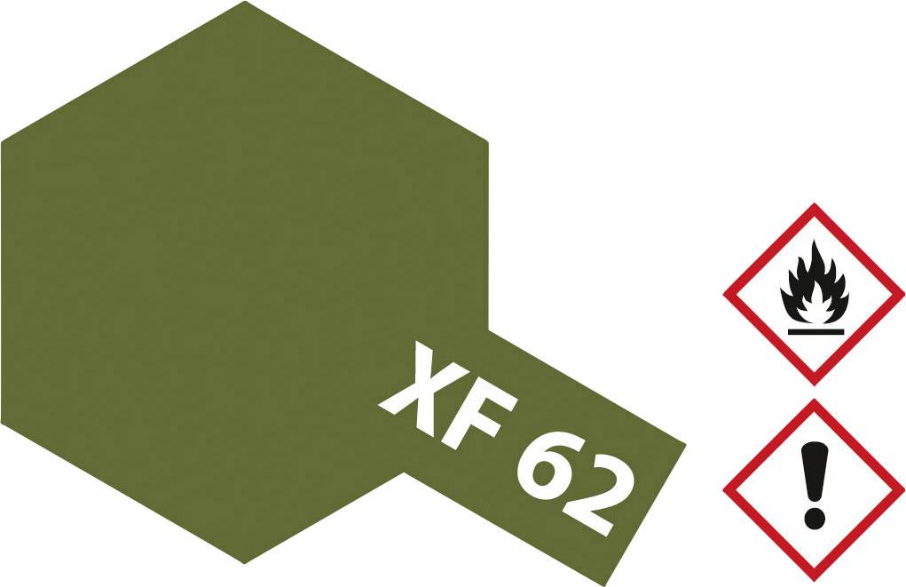 Tamiya Akrylmaling Brunoliven (mat) XF-62 Glasbeholder 23 ml