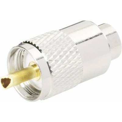 BKL Electronic 0406043 0406043 UHF-stikforbindelse Stik, lige 50 Ω 1 stk