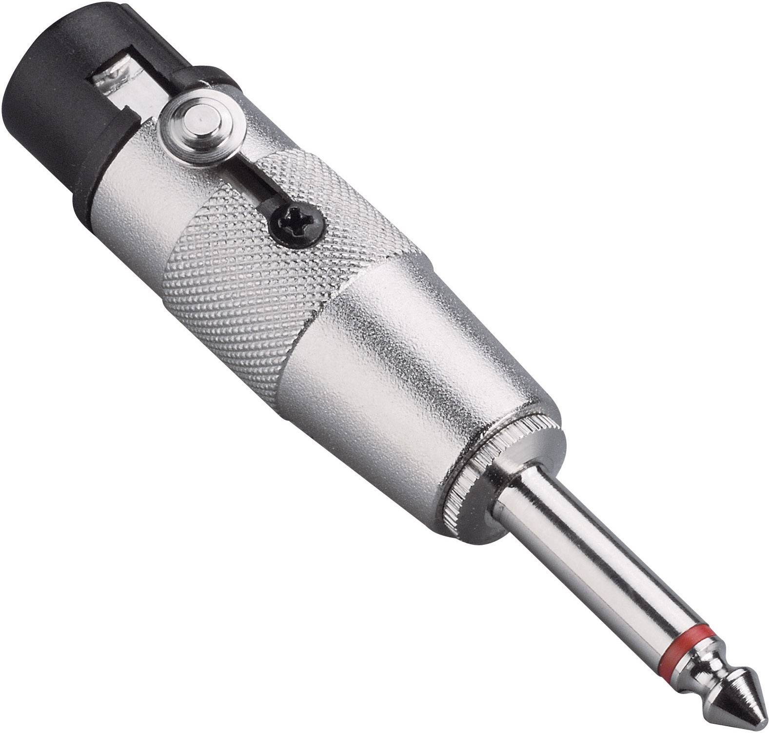 Paccs Audio Adapter [1x Jackstik 6,3 mm - 1x XLR-tilslutning] Sølv
