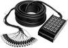 AH Cables K20C30 Multicore kabel 30 m Antal indgange:16 x Antal udgange:4 x