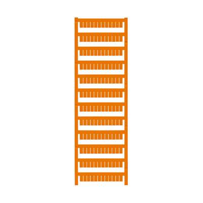 Orange stige med brede trin, vertikalt placeret.