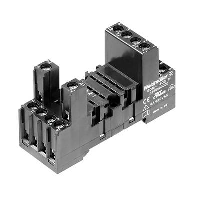 Weidmüller SCM-I 3CO N Relæsokkel Passer til serie: Weidmüller serie RIDERSERIES (L x B x H) 70 x 27.2 x 73.5 mm 10 stk