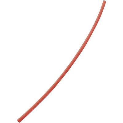 TRU COMPONENTS 1571485 Krympeslange uden lim Rød 12 mm 4 mm Krympningshastighed:3:1 Metervare