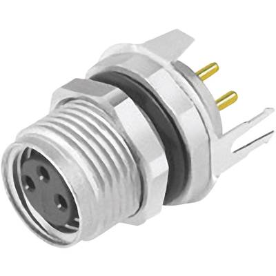 binder 09 3418 81 03 Sensor- /aktor-stikforbinder til indbygning M8 Tilslutning, lige Pol-tal (RJ): 3 1 stk