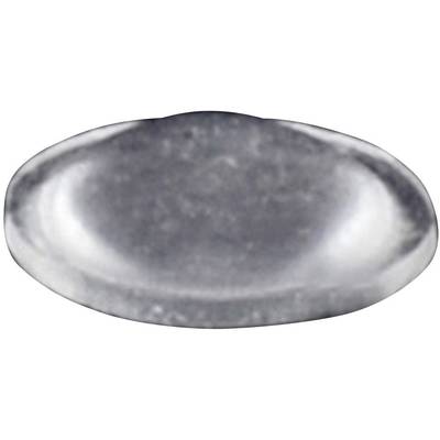 TOOLCRAFT PD2008C Chassisfod Selvklæbende, Rund Transparent (Ø x H) 8 mm x 2.2 mm 1 stk