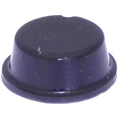 TOOLCRAFT PD2104SW Chassisfod Selvklæbende, Rund Sort (Ø x H) 10 mm x 4 mm 1 stk