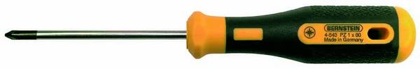 BERNSTEIN Tools for Electronics Bernstein Werkzeugfabrik 4-542 Værksted Stjerneskruetrækker PZ 0 Klinge-længde: 60 mm
