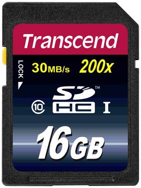 Transcend Premium SDHC-kort Industrial 16 GB Class 10