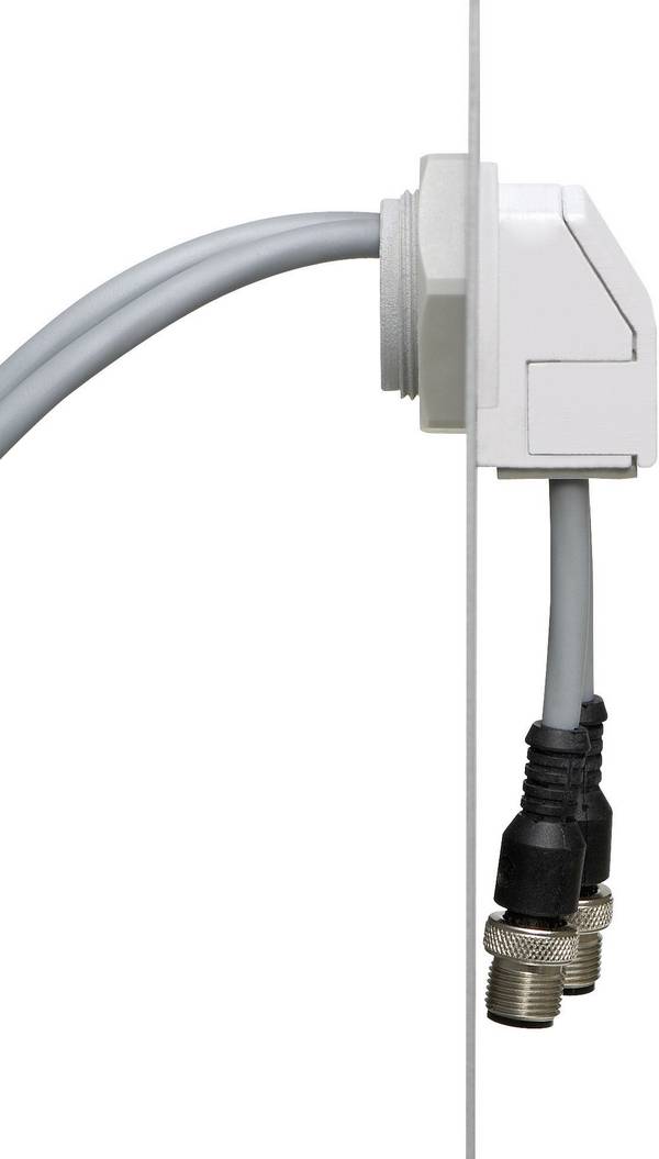 Icotek KVT 32 W90 Kabelgennemføring kan deles    Polykarbonat  Grå 1 stk