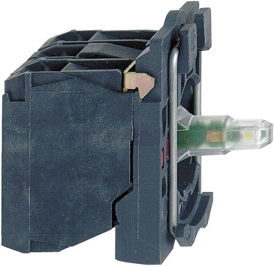 Sort, rektangulær elektronisk komponent med en central, gennemsigtig plastpind; ofte brugt i mekaniske tastaturer.