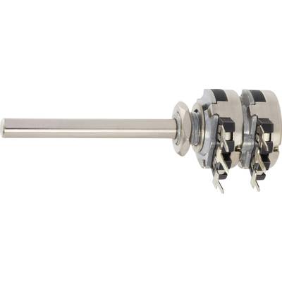 Piher T16TH-M04N252A2020MTA T16TH-M04N252A2020MTA Drejepotentiometer Stereo 0.2 W 2.5 kΩ 1 stk