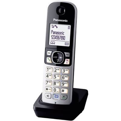 Panasonic KX-TGA681EXB DECT-håndsæt Sort, Sølv