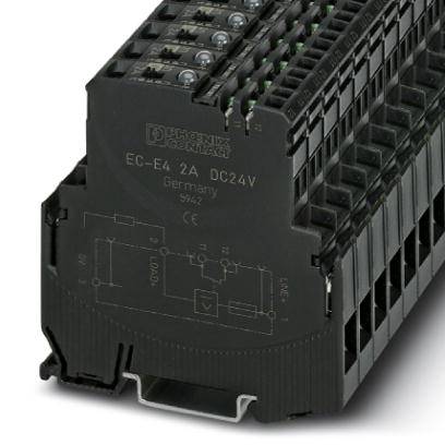 'Reléblok med mærkning: EC-E4 2A DC24V, Tyskland'