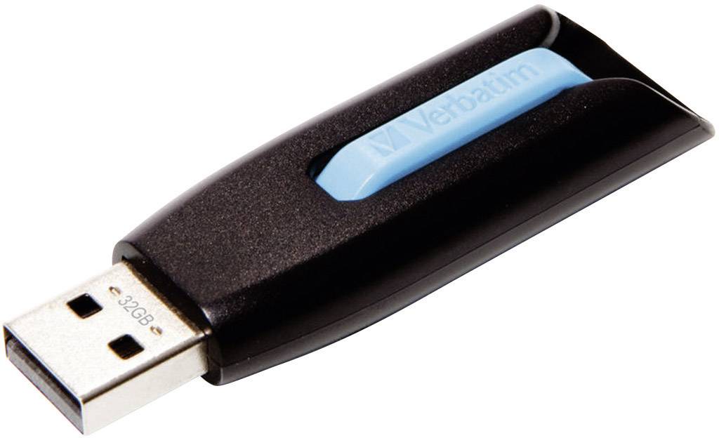 Verbatim V3 USB-flashdrev 32 GB Blå 49182 USB-A (USB 3.2 Gen 1)