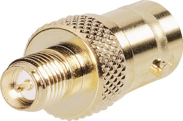 BKL Electronic 0419121 0419121 SMA-reverse-adapter SMA-stik - BNC-bøsning  1 stk