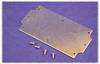 Hammond Electronics 1554BPL Mounting plate (L x B x H) 56 x 59 x 1 mm Stålplade Natur 1 stk