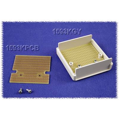 Hammond Electronics 1593QPCB Printplade  Epoxyd  (L x B) 68 mm x 59 mm   Indhold 1 stk 