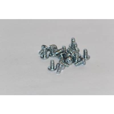 Hammond Electronics 1598ATS100 Monteringsbolt Stål Sølv 100 stk