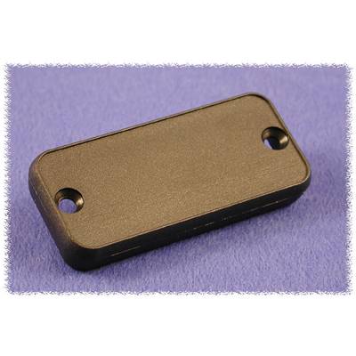 Hammond Electronics 1455JPLBK-10 Endeplade (L x B x H) 8 x 78 x 27 mm ABS Sort 10 stk